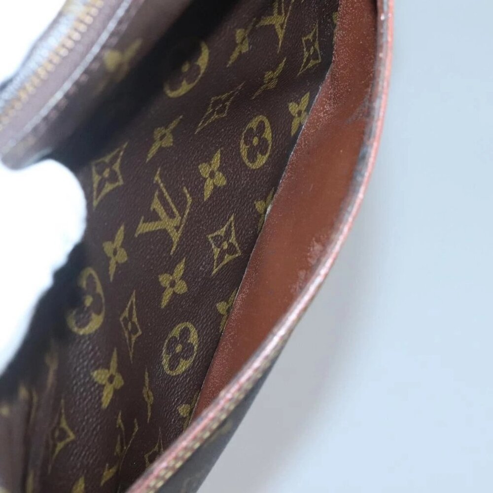 LOUIS VUITTON Monogram Compiegne 28 Clutch Bag M51845 LV Auth 124471 - Picture 12 of 16